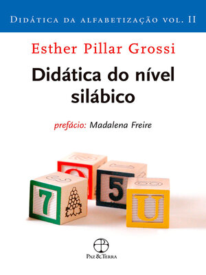 cover image of Didática do nível silábico (Volume 2 Didática da alfabetização)